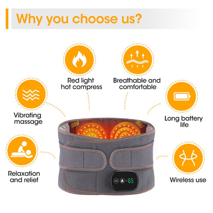 Heated Waist Massage Belt